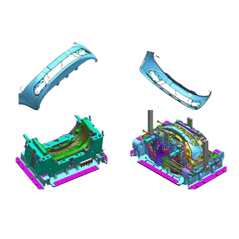 Bumper strip molding