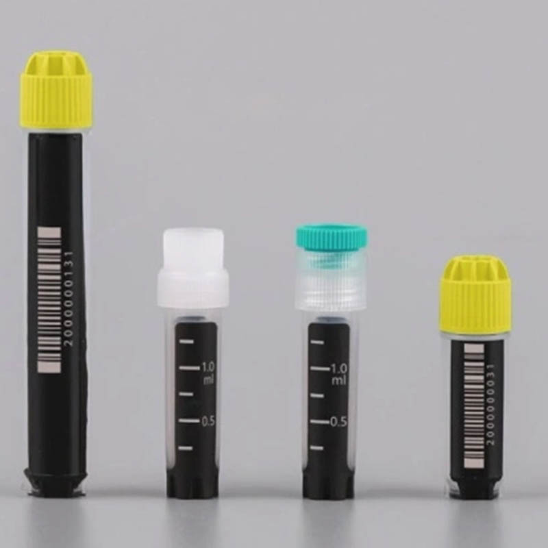 Plastic cryogenic vials molding