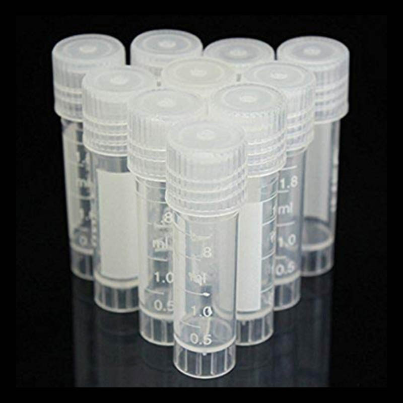 Plastic cryogenic vials molding