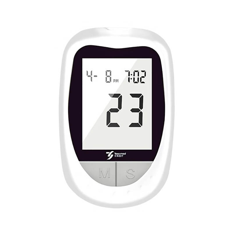 Blood glucose monitor moulding