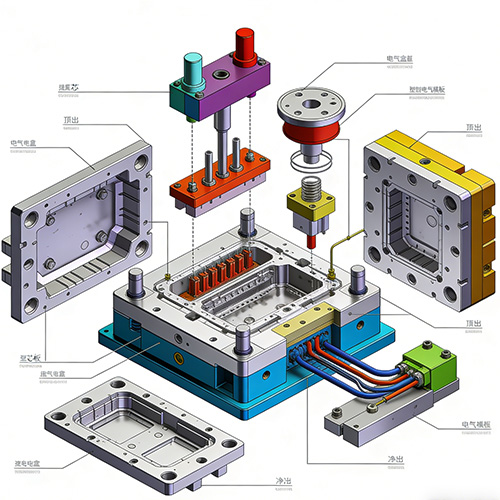 ฉีด-พลาสติก-ไฟฟ้า-กล่อง-ปั้น
