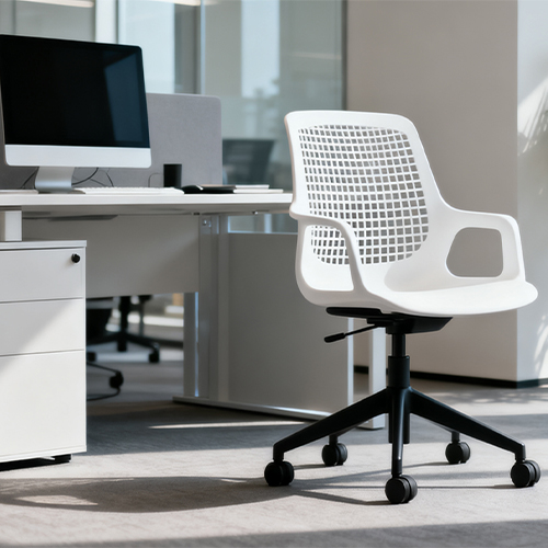 การฉีดขึ้นรูปเก้าอี้สำนักงานพลาสติก